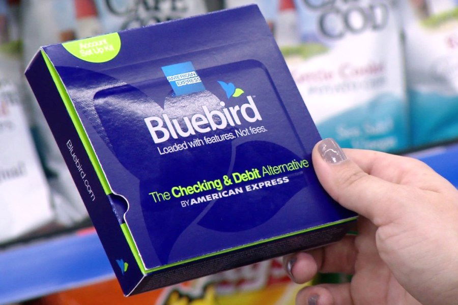 Bluebird prepaid card