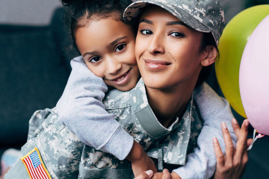 military mother