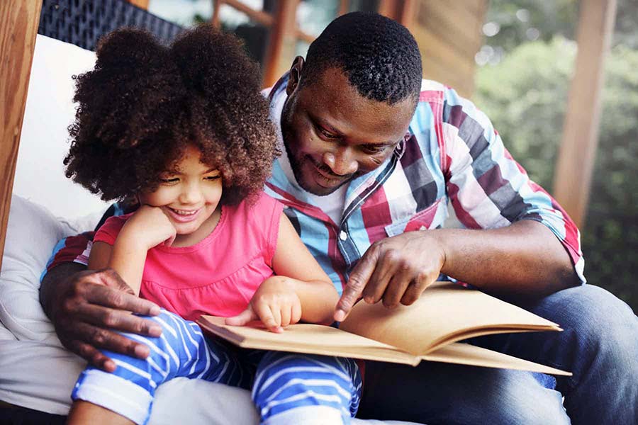 father and daughter