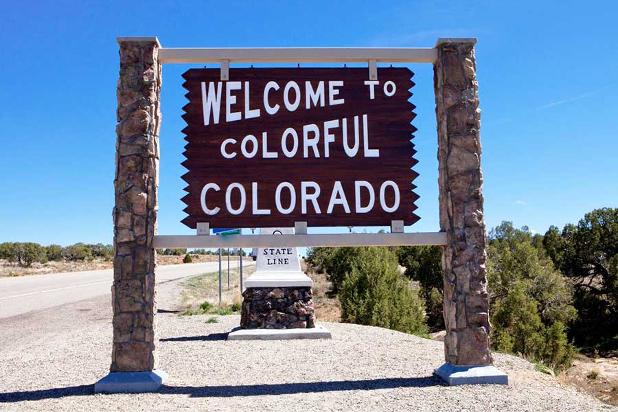 Welcome to Colorful Colorado sign